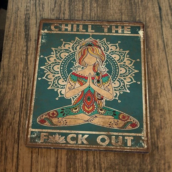Chill the F**k Out Mouse Pad - Picture 1 of 1